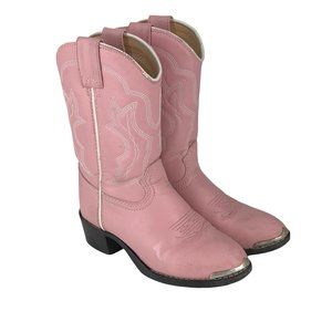 Durango Girls Pink Cowboy Boots Size 13
